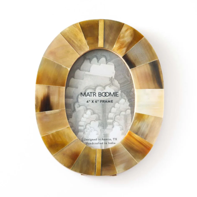 4" x 6" Kachhua Oval Picture Frame