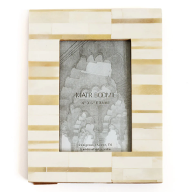 4" x 6" Dari Sandstone Stripe Picture Frame