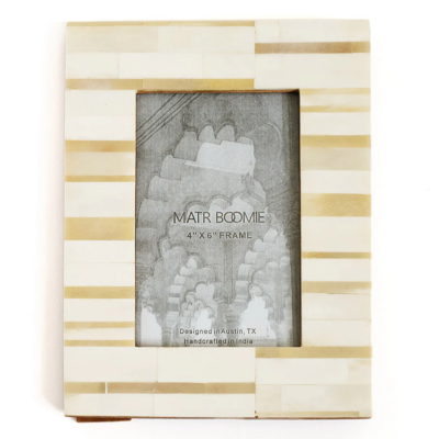 4" x 6" Dari Sandstone Stripe Picture Frame