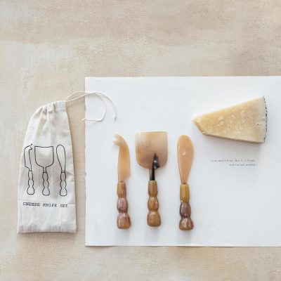 Natural Cheese Servers / Set of 3