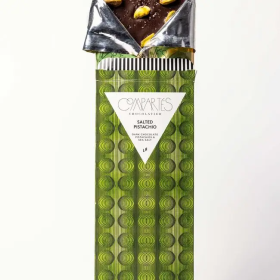 Compartes Salted Pistachio Dark Chocolate Bar