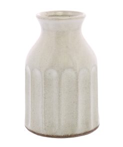 Caldwell Ceramic Vase - White