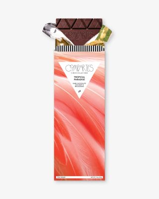 Compartes Tropical Paradise Coconut Macadamia Chocolate Bar